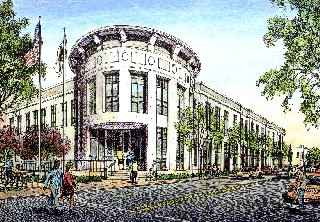 Artists rendition of the Public Safety Center
