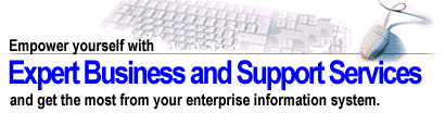 Empower yourself with Expert Business and Support Services and get the most from your enterprise system.