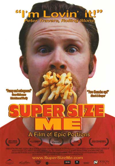 Fast Food Movie on Movie Review  Super Size Me